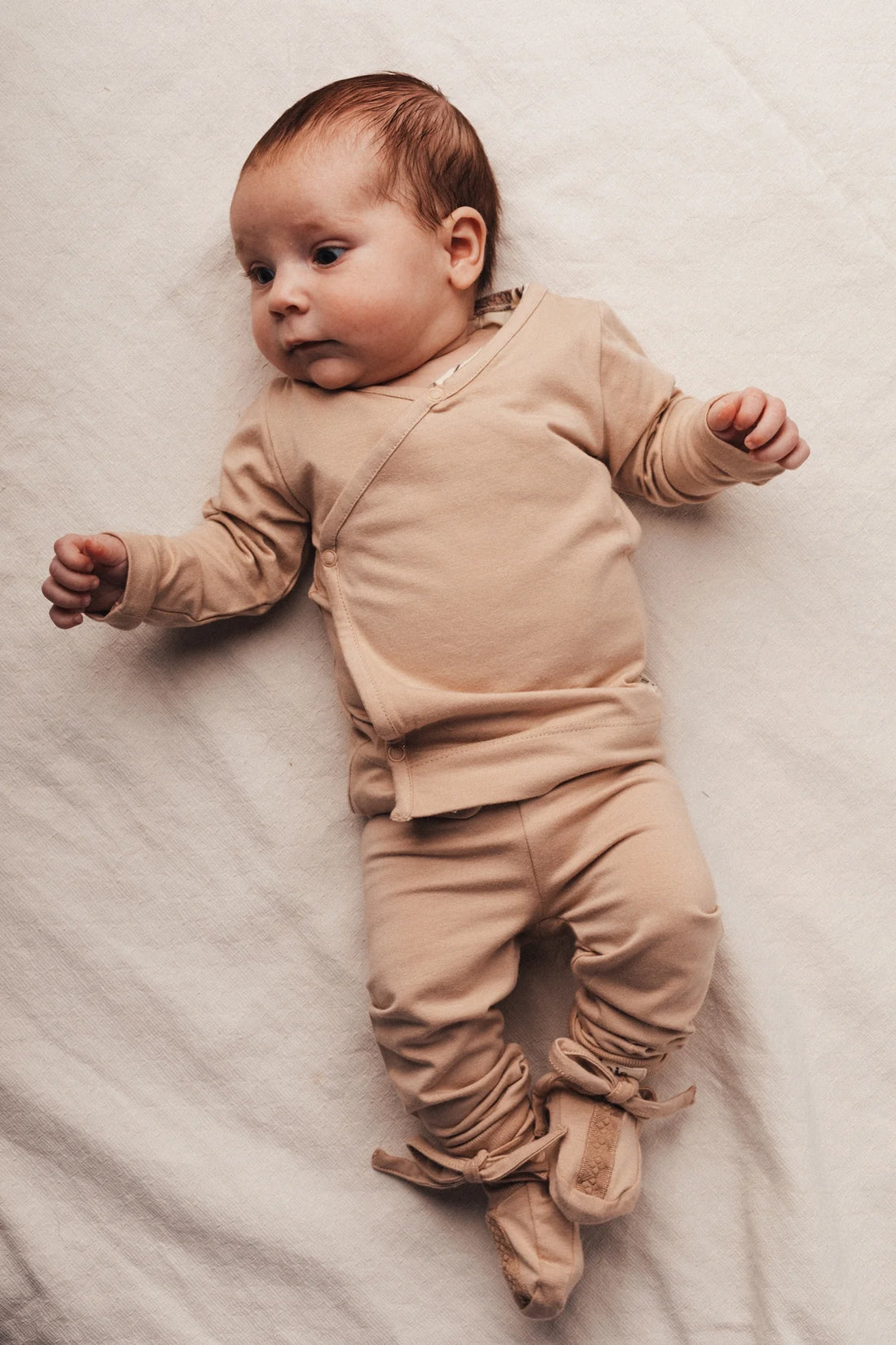 Baje - Mocho, longsleeve wrap Rose Salmon