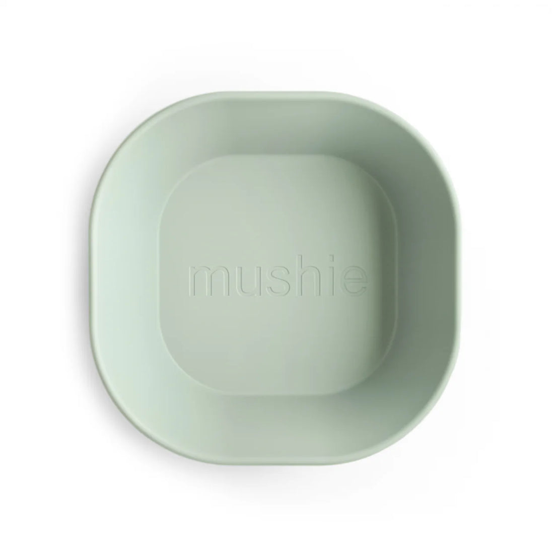 Mushie Dinner bowl - Square - Sage