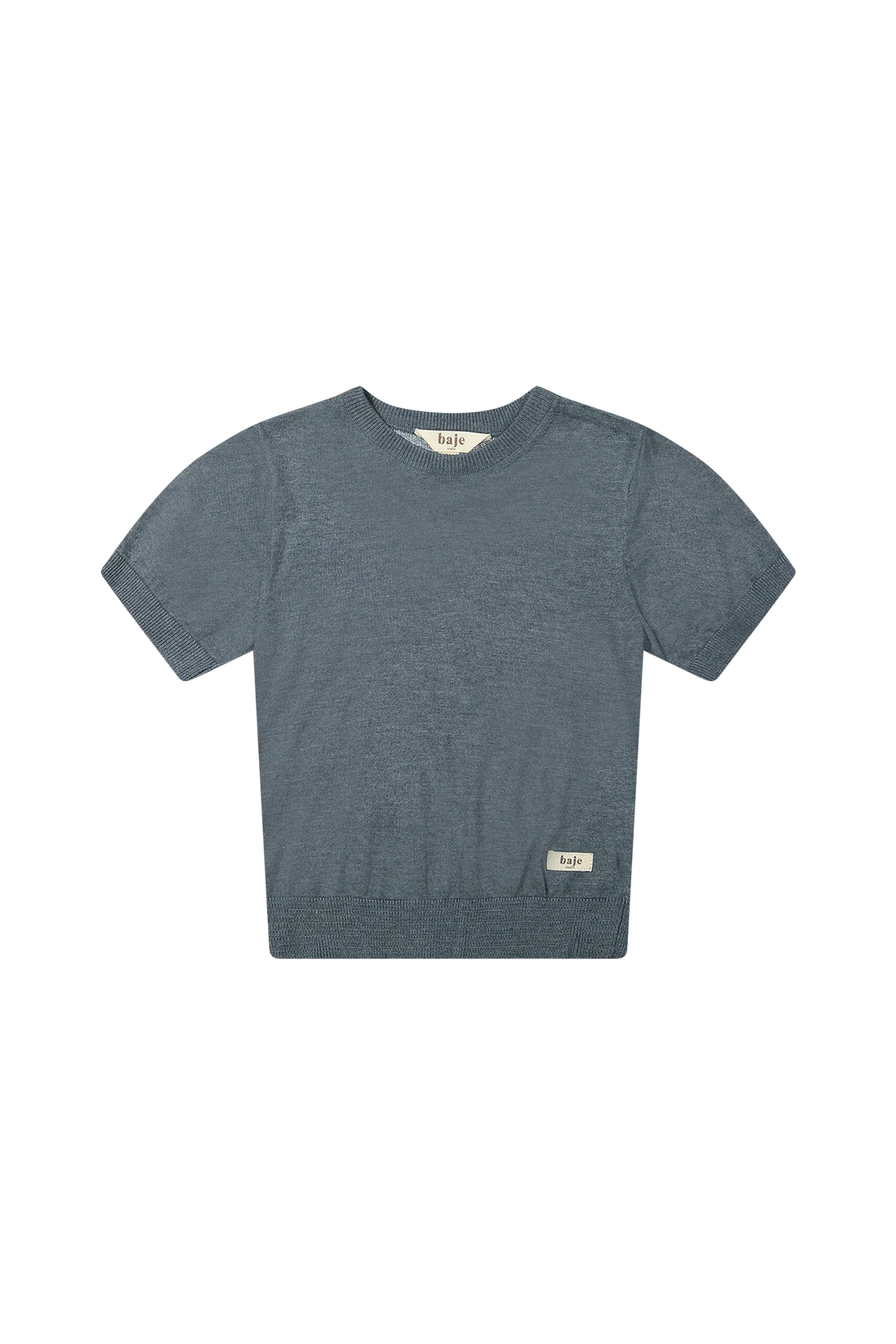 Baje - Salir, Shortsleeve knit blue ocean