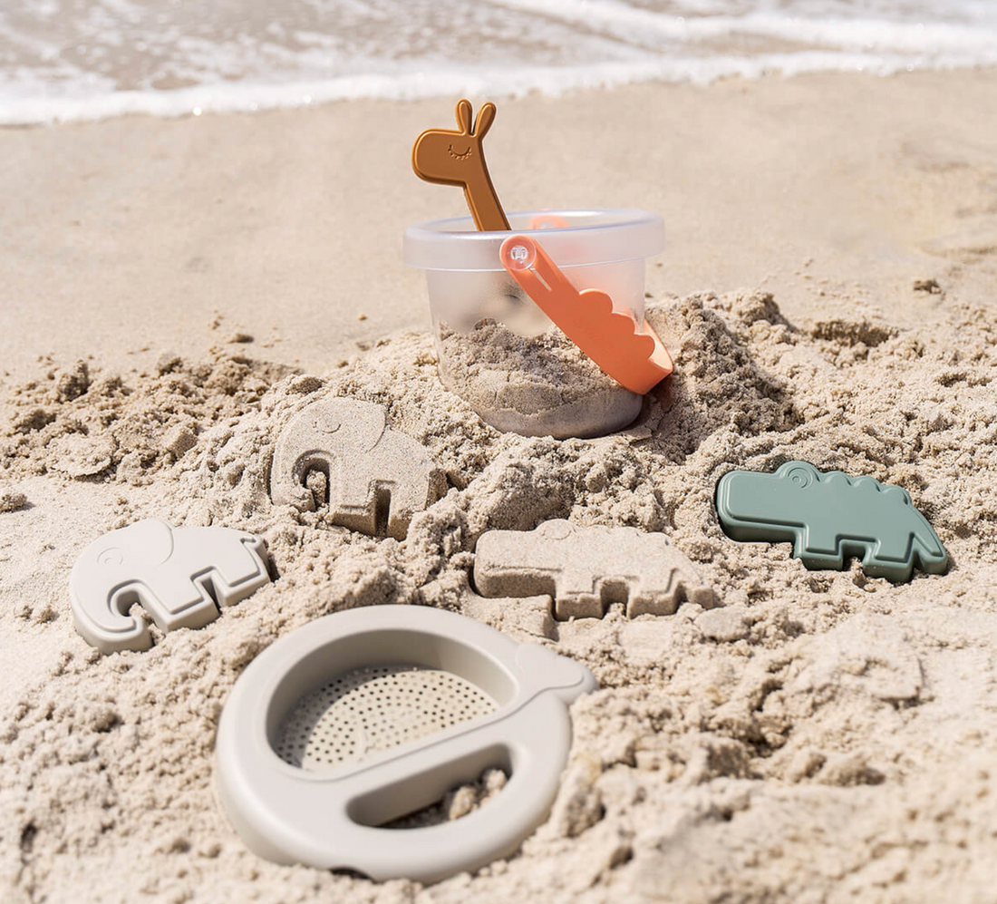Strandspeelset - deer friends - set van 5