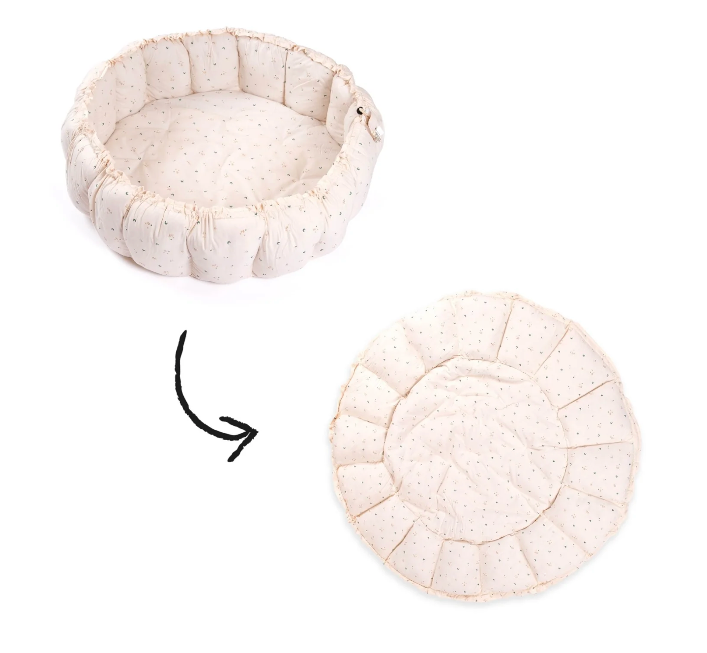 Bloom Moon Organic Cotton Babymat