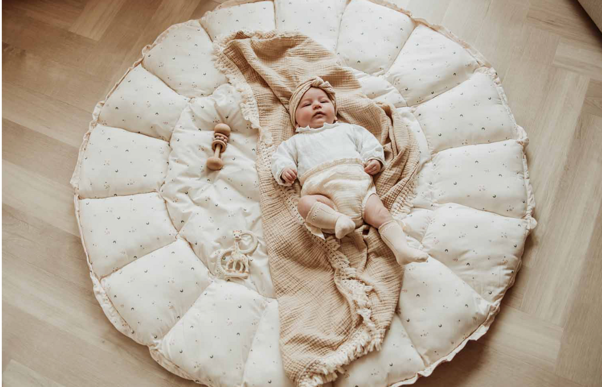 Bloom Moon Organic Cotton Babymat