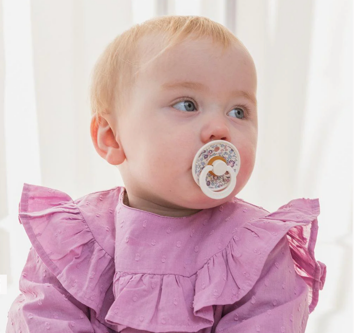 BIBS- LIBERTY Colour 2 Pack Eloise - Blush Mix - T2