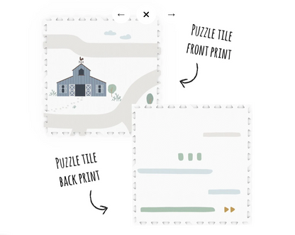 EEVAA Farm puzzlemat
