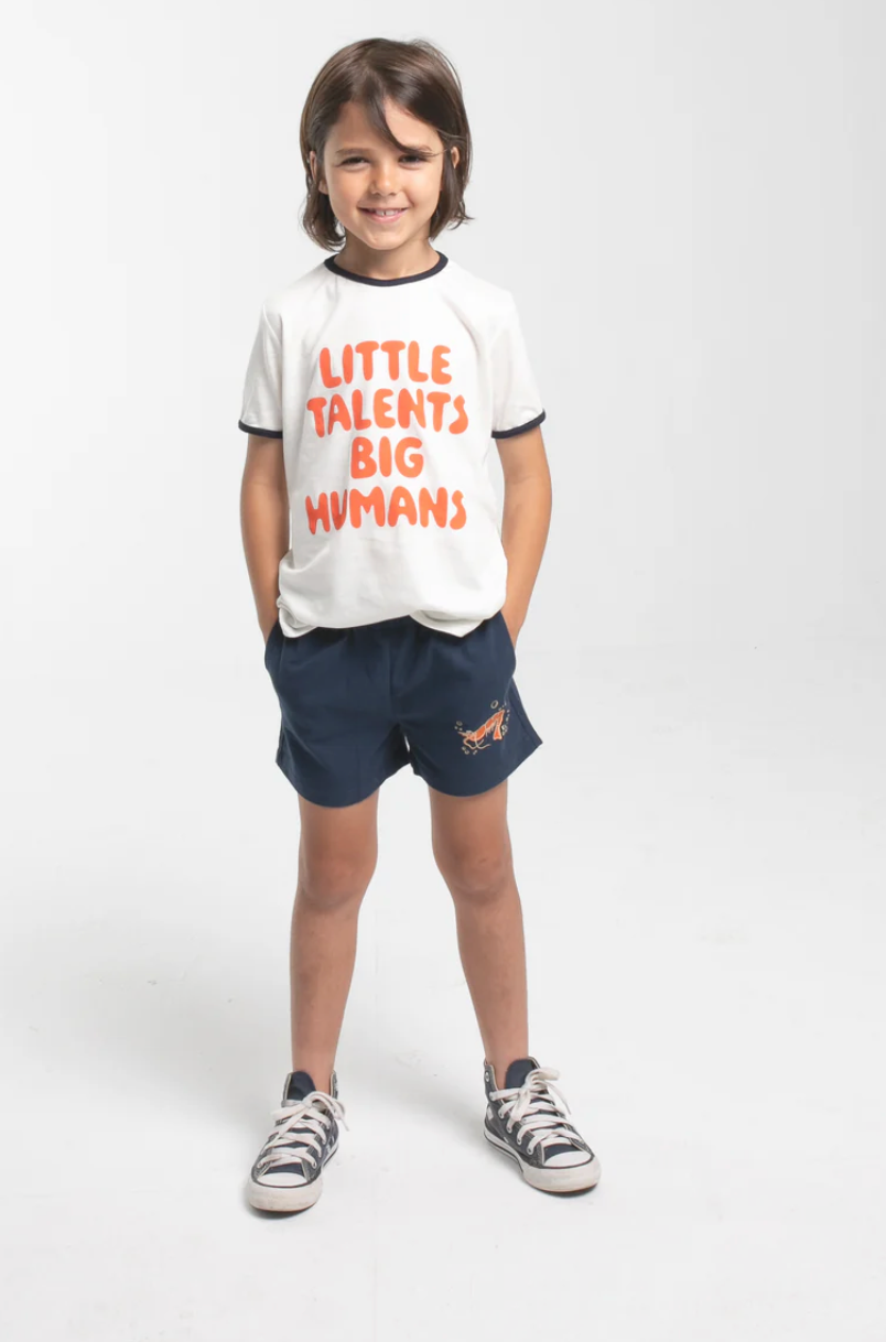 Little Talents - Donker blauwe gamba short