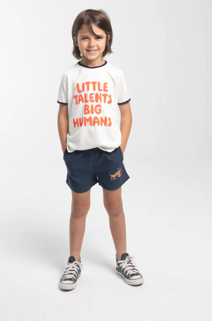 Little Talents - Donker blauwe gamba short