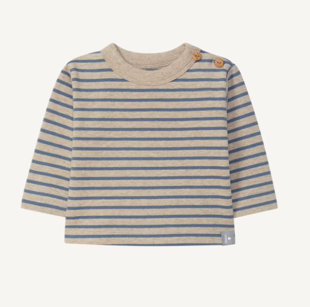 T-shirt met lange mouwen - donkerblauw