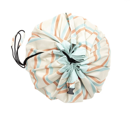 Outdoor – playmat &amp; toy bag - stripes