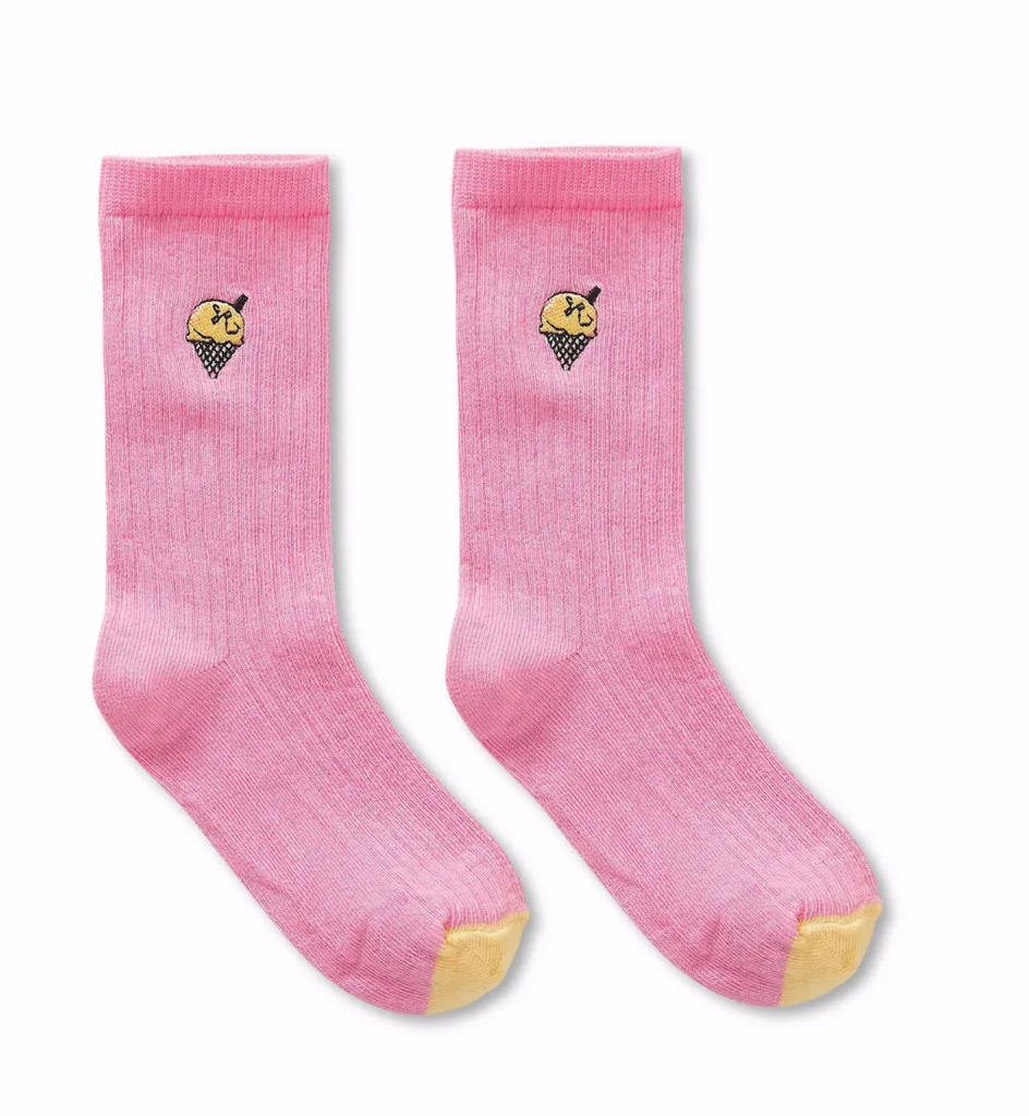 SOCKS ICE CREAM PINK