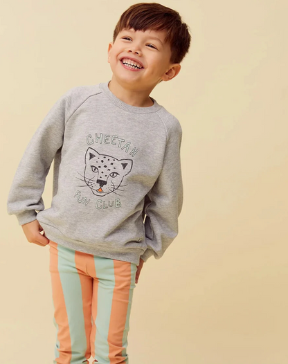 RAGLAN SWEATSHIRT CHEETAH