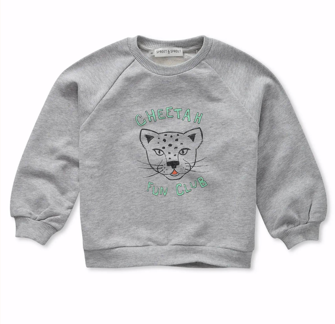RAGLAN SWEATSHIRT CHEETAH