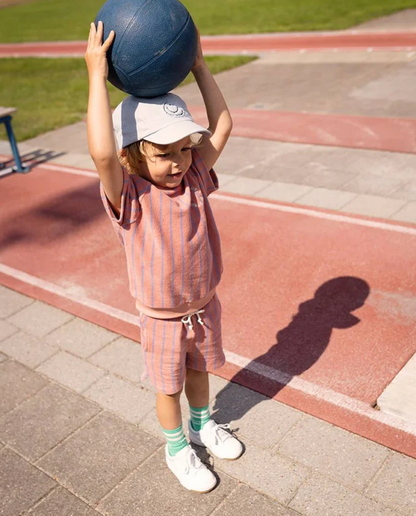 TERRY SHORTS SMALL STRIPES