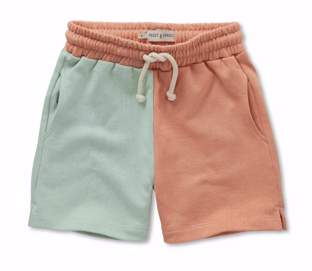 SWEATSHORTS COLOURBLOCK