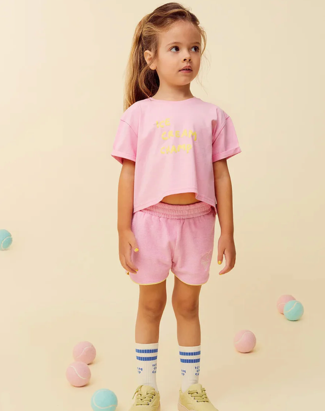 TERRY SPORT SHORTS PINK