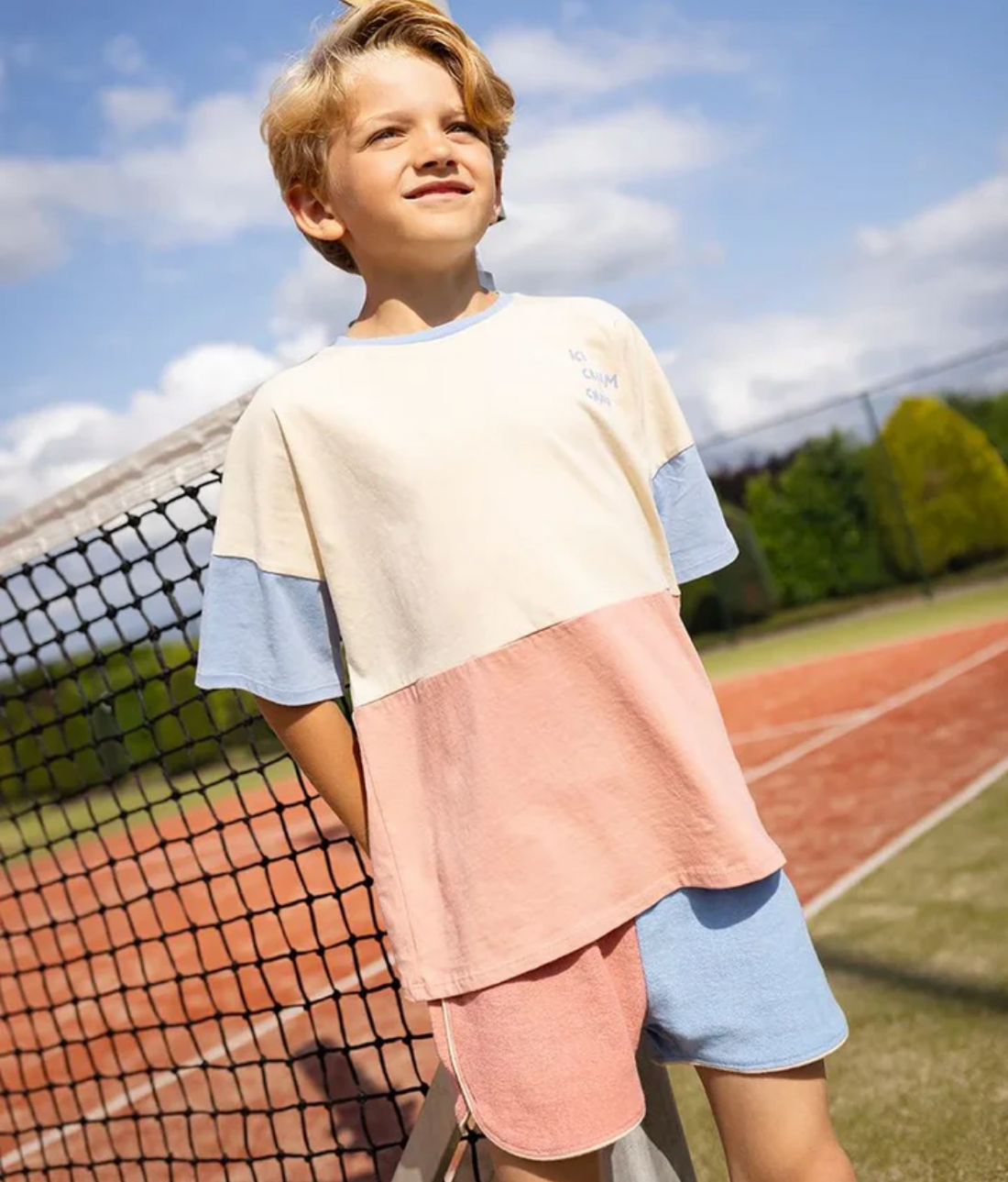 TERRY SPORT SHORTS COLOURBLOCK