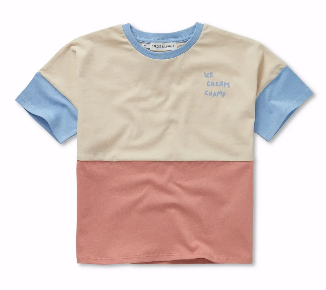 T-SHIRT COLOURBLOCK