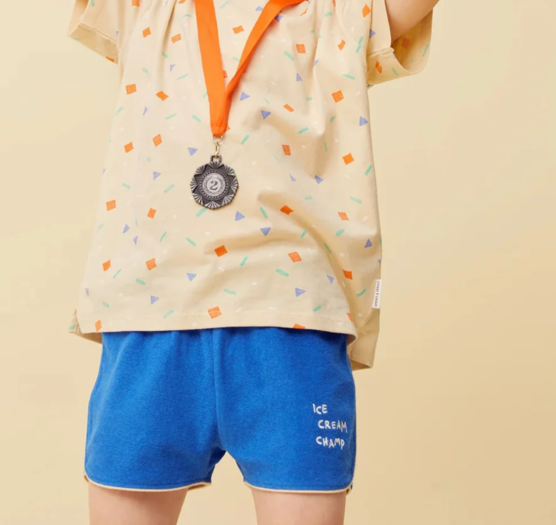 TERRY SPORT SHORTS BLUE