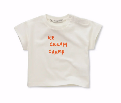 BABY T-SHIRT ICE CREAM OFF-WHITE