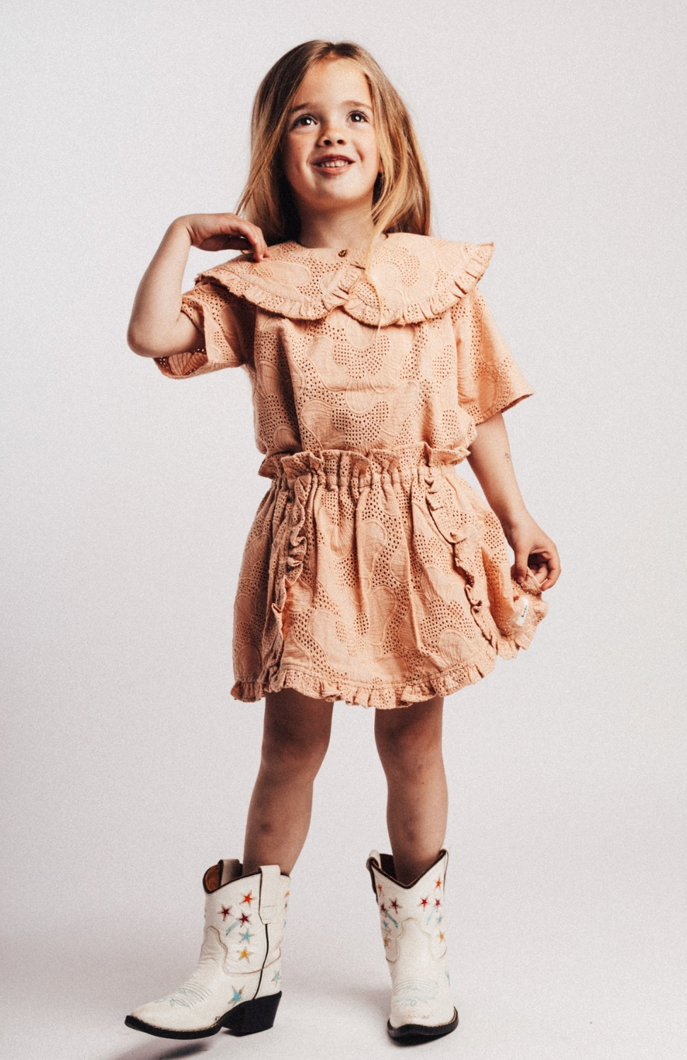 Baje - Noja Blouse shortsleeve - rose cafe