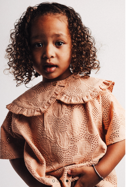 Baje - Noja Blouse shortsleeve - rose cafe