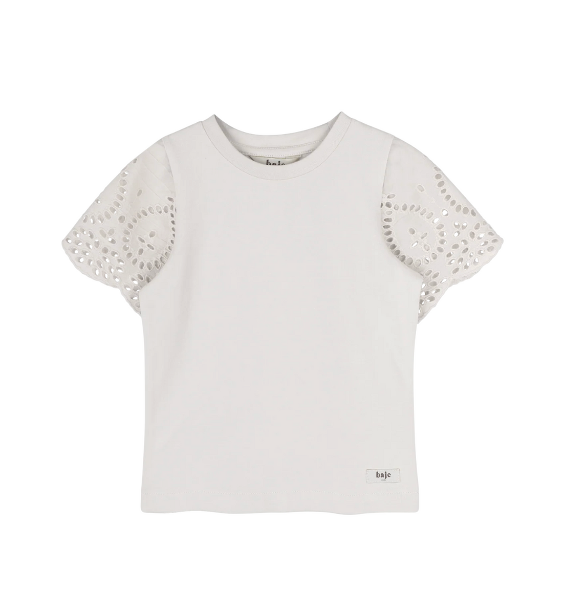 Baje - Bless shortsleeve - white coconut