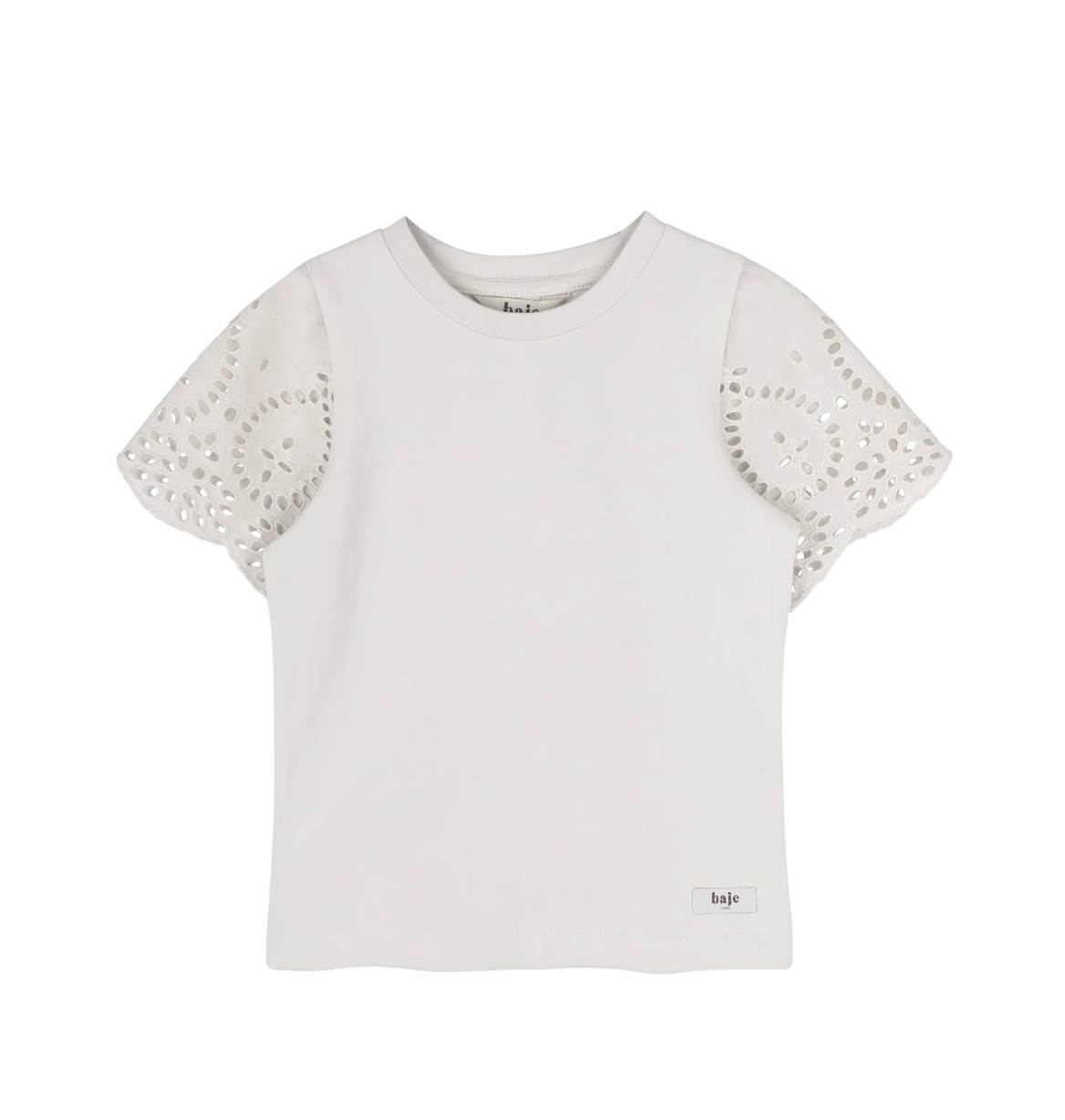Baje - Bless shortsleeve - white coconut