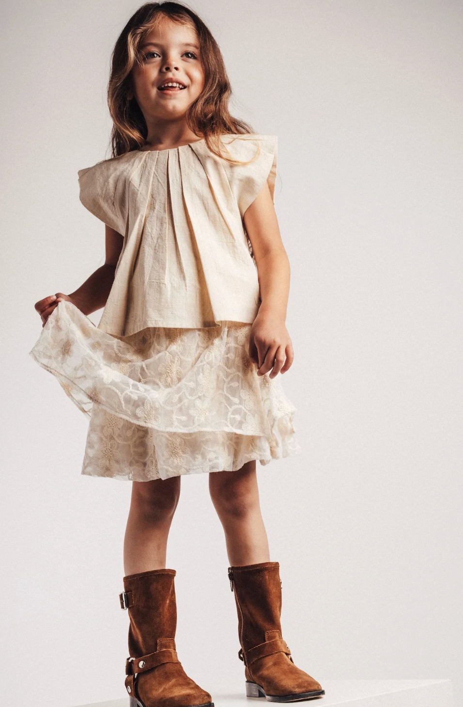 Baje - Mira skirts short - white coconut