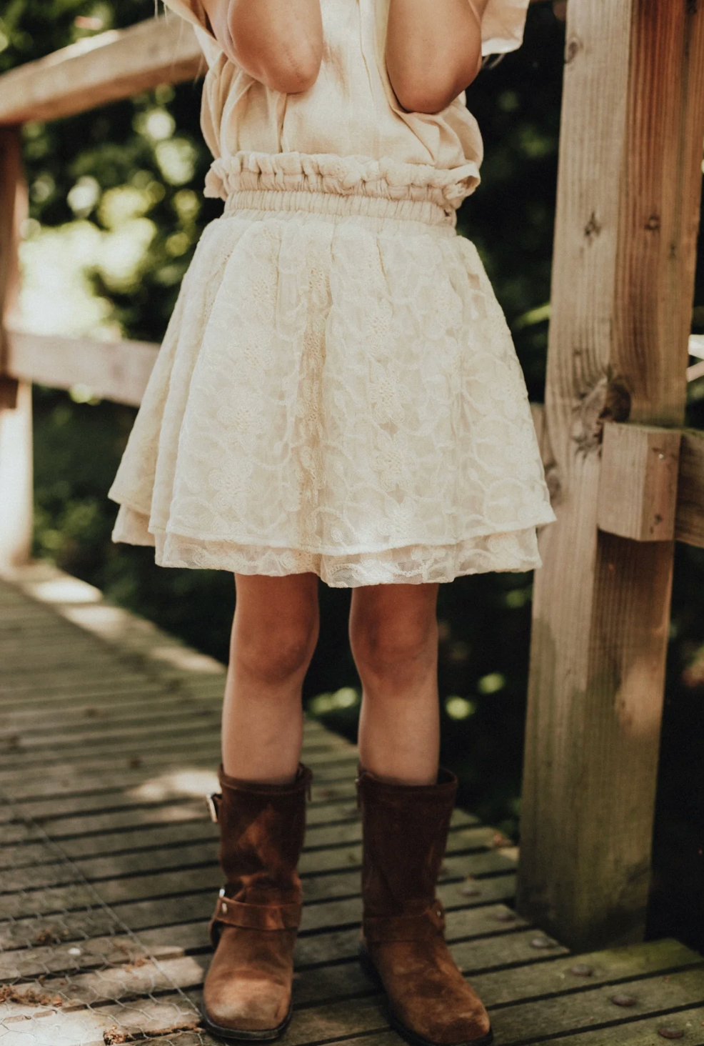 Baje - Mira skirts short - white coconut