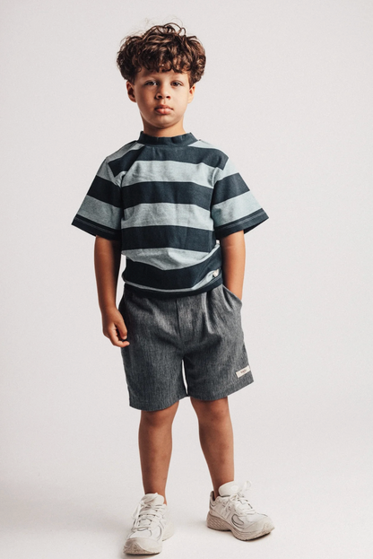 Baje - Coz Shortsleeve - Blue sea