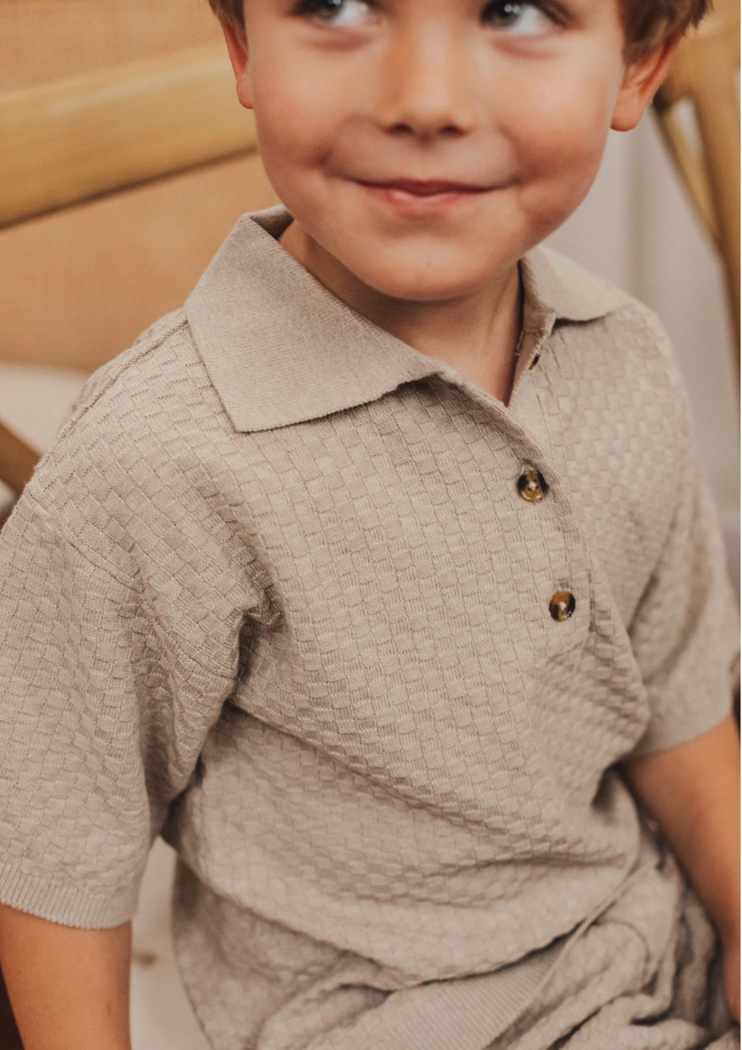 Baje - Shortsleeve polo - taupe gray