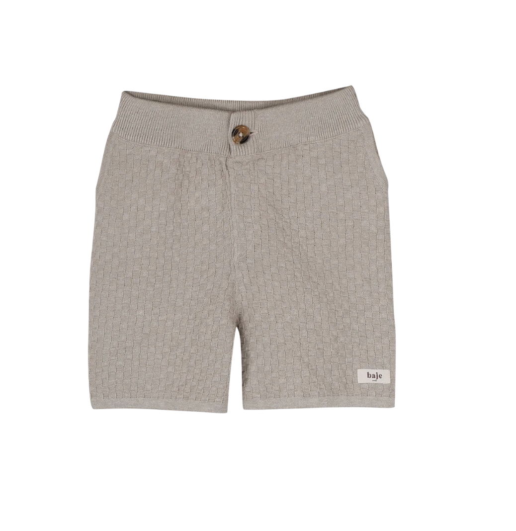 Baje - Pants short - taupe gray