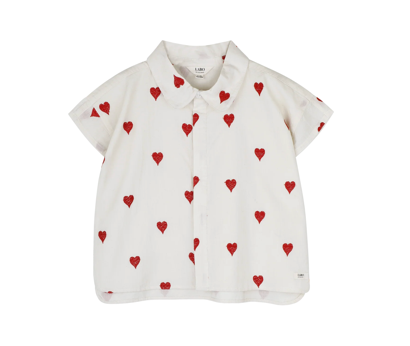 Labo - Lymee Blouse shortsleeve - white