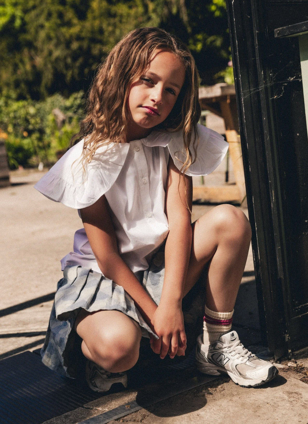 Labo - Libel blouse shortsleeve - white