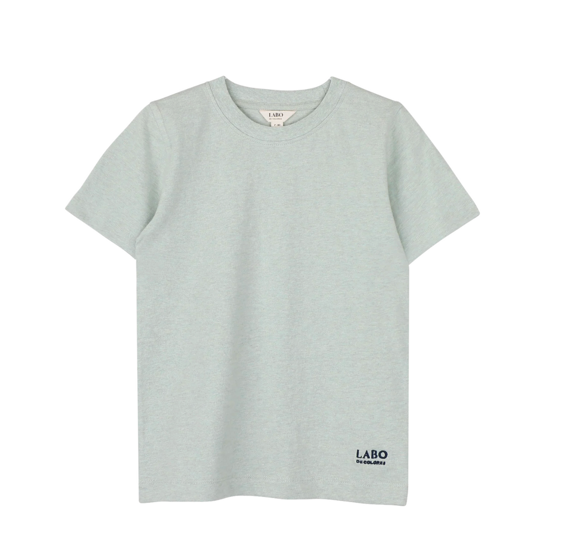 Labo - Lowen shortsleeve polo - green menth melange