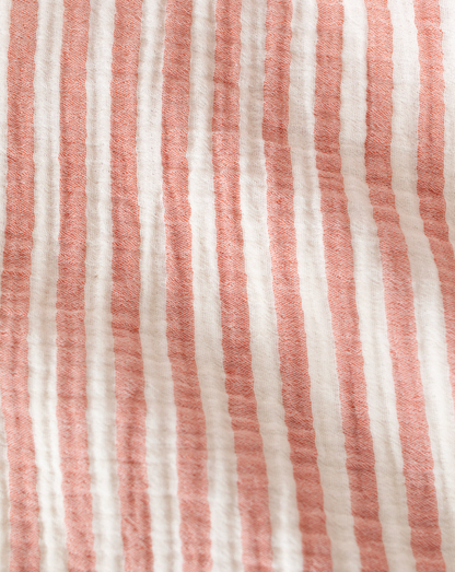 Poncho - Rood / wit
