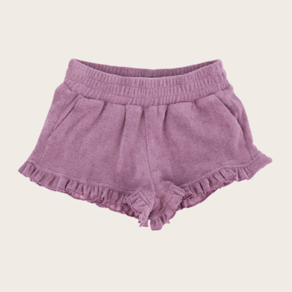 RUFFLE SHORTS BOWIE OLD LILAC