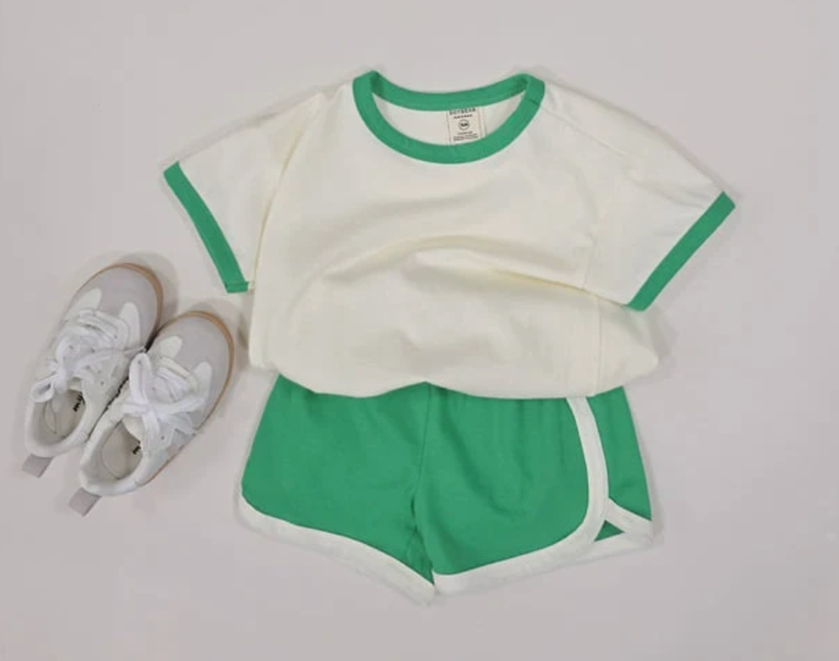 Zomerse set Médard - groen
