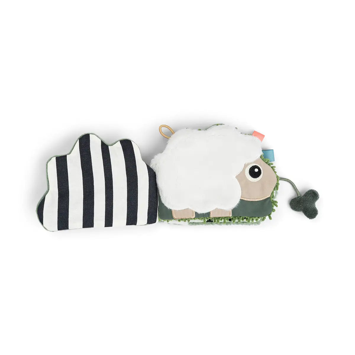 sensory baby book - tiny farm - colour mix