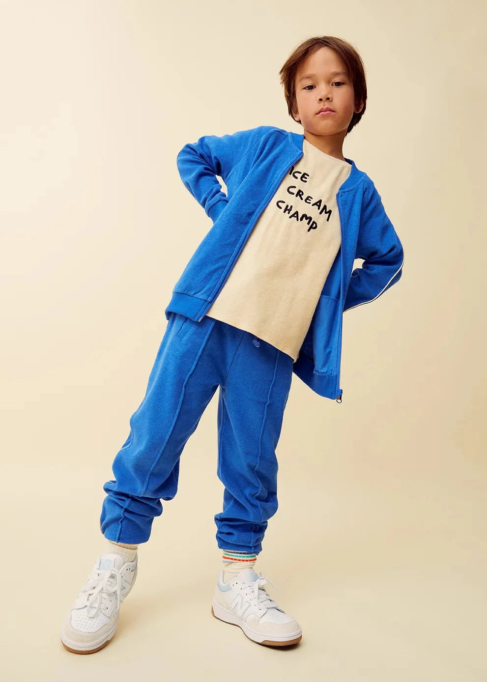 TERRY T-SHIRT ICE CREAM CHAMP