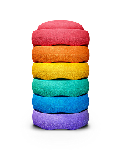 Stapelstein original rainbow - Set van 6