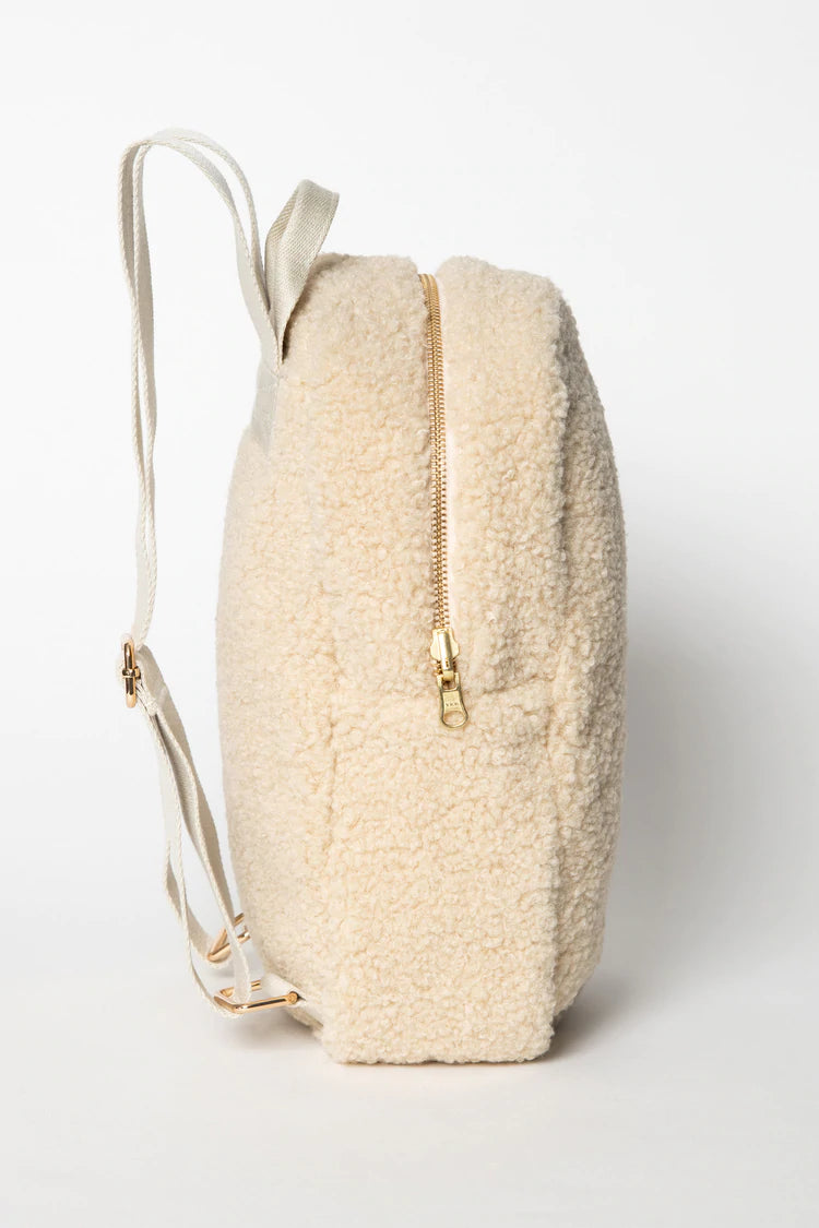 Ecru mini-chunky backpack
