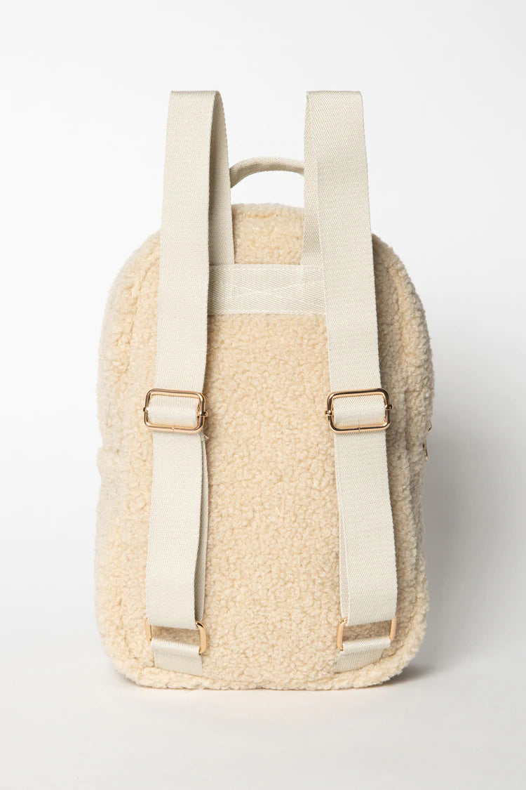 Ecru mini-chunky backpack