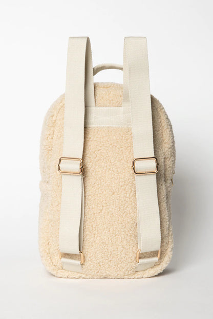 Ecru mini-chunky backpack
