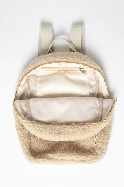 Ecru mini-chunky backpack