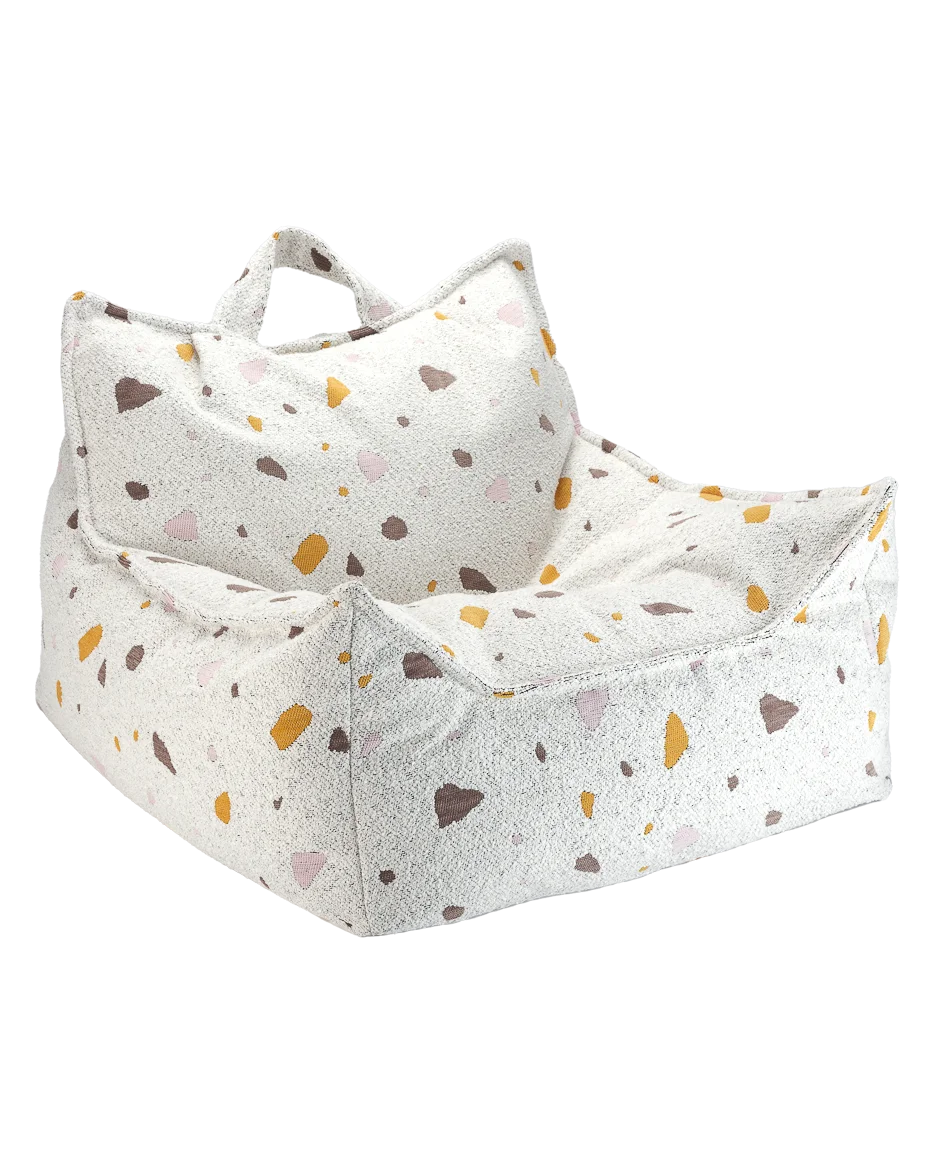 Terrazzo Marmeren Stoel- Zitzak wigiwama