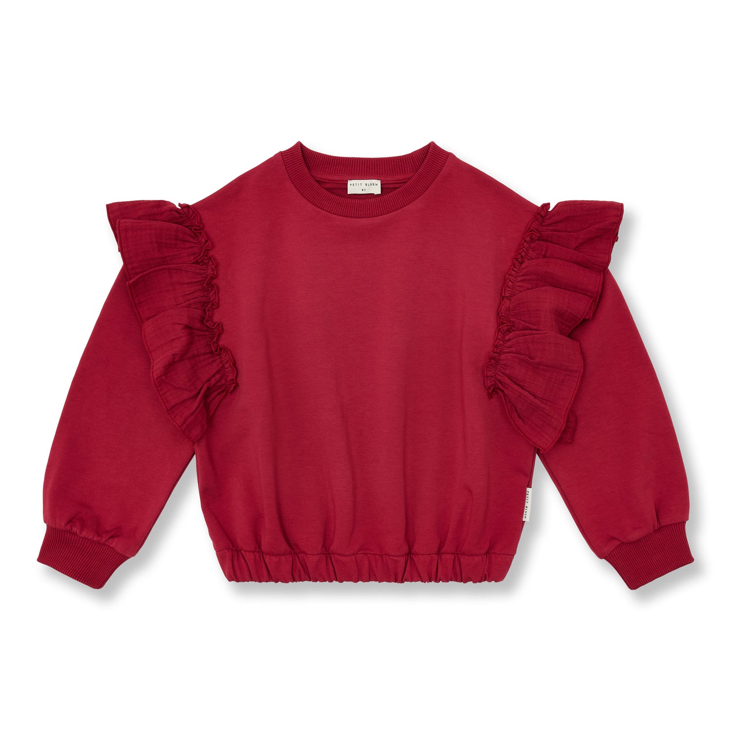 Sweater Ruffles | Garnet