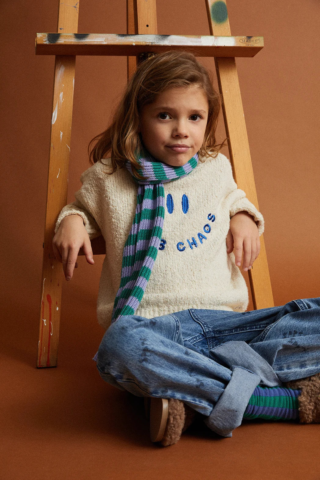 Sweater boucle Club Chaos