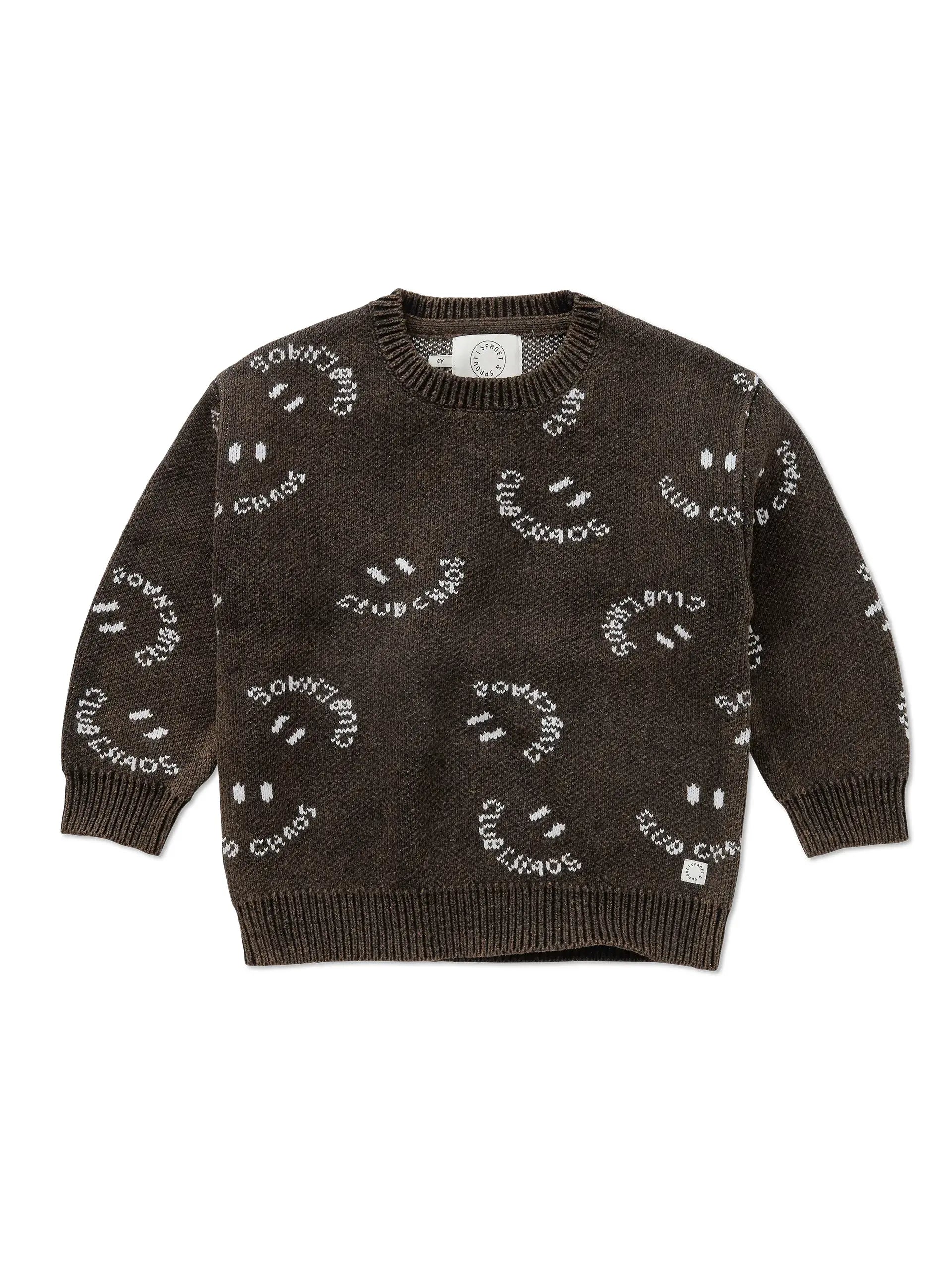 Sweater washed black