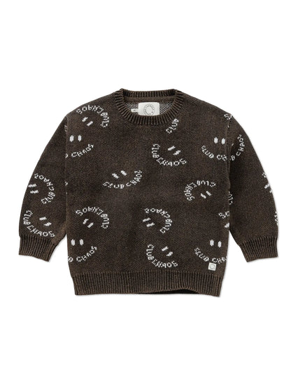 Sweater washed black