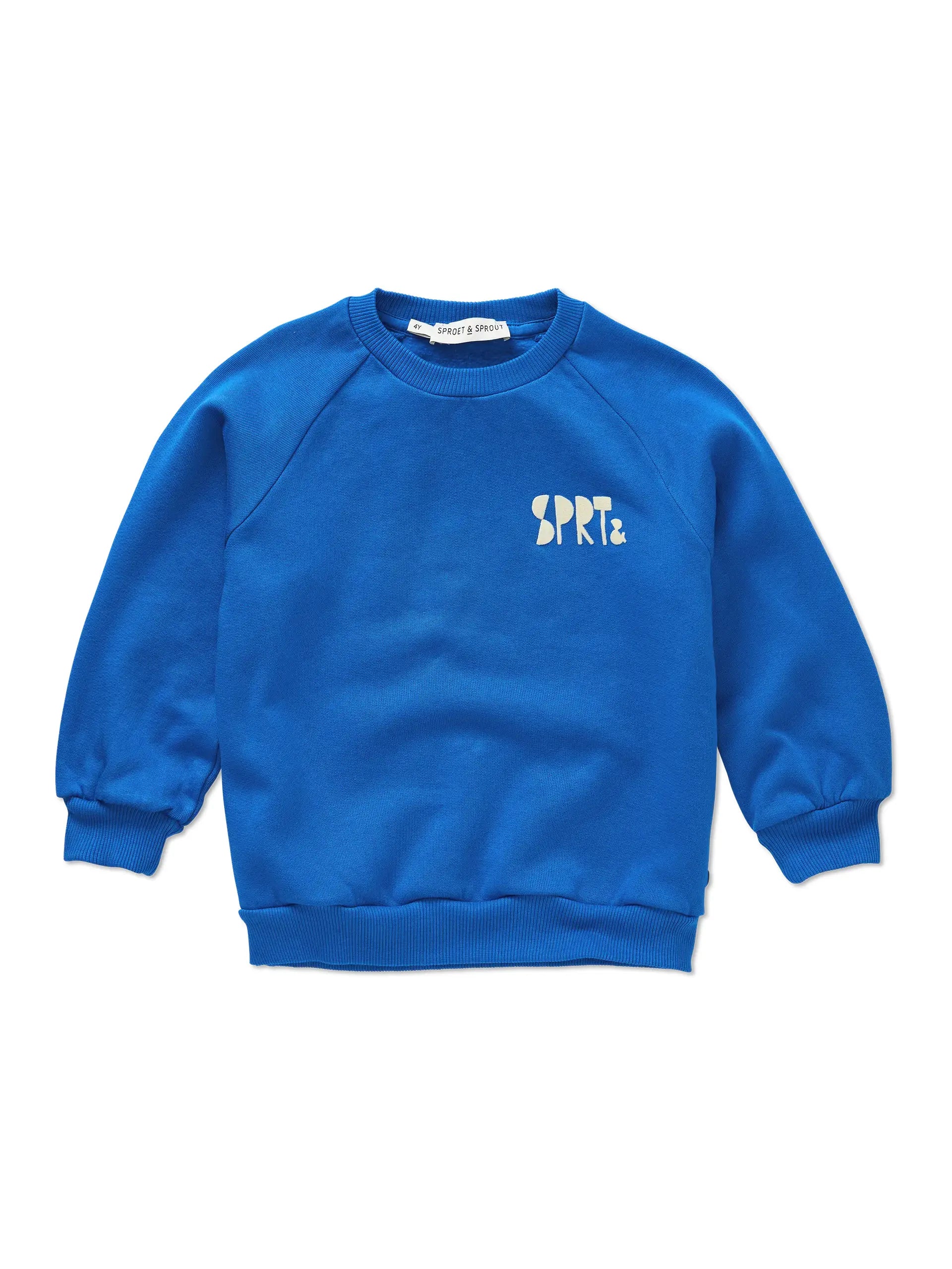 Sweatshirt logo blue